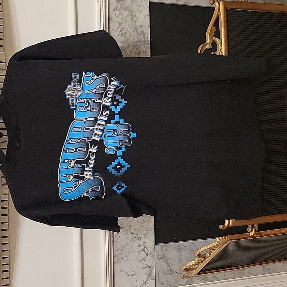 Vintage Sturgis Harley-Davidson Black T-Shirt - Picture 3 of 6